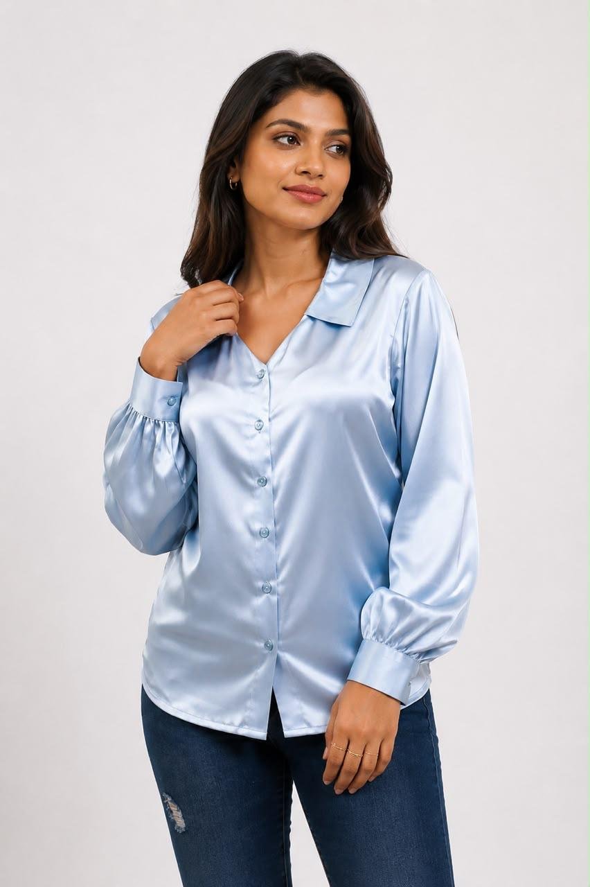 Satin Aura Top