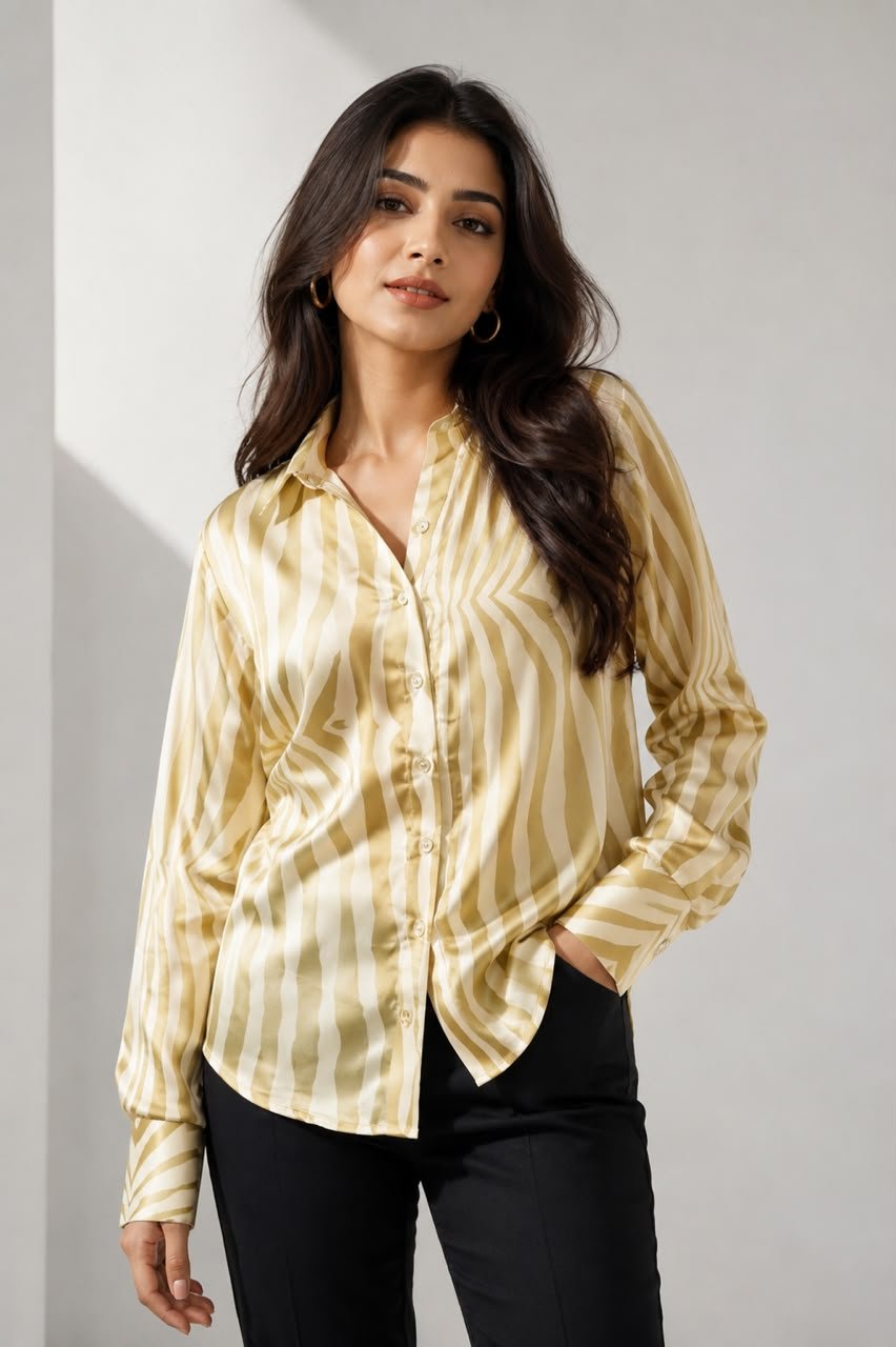 Wave Green Shirt